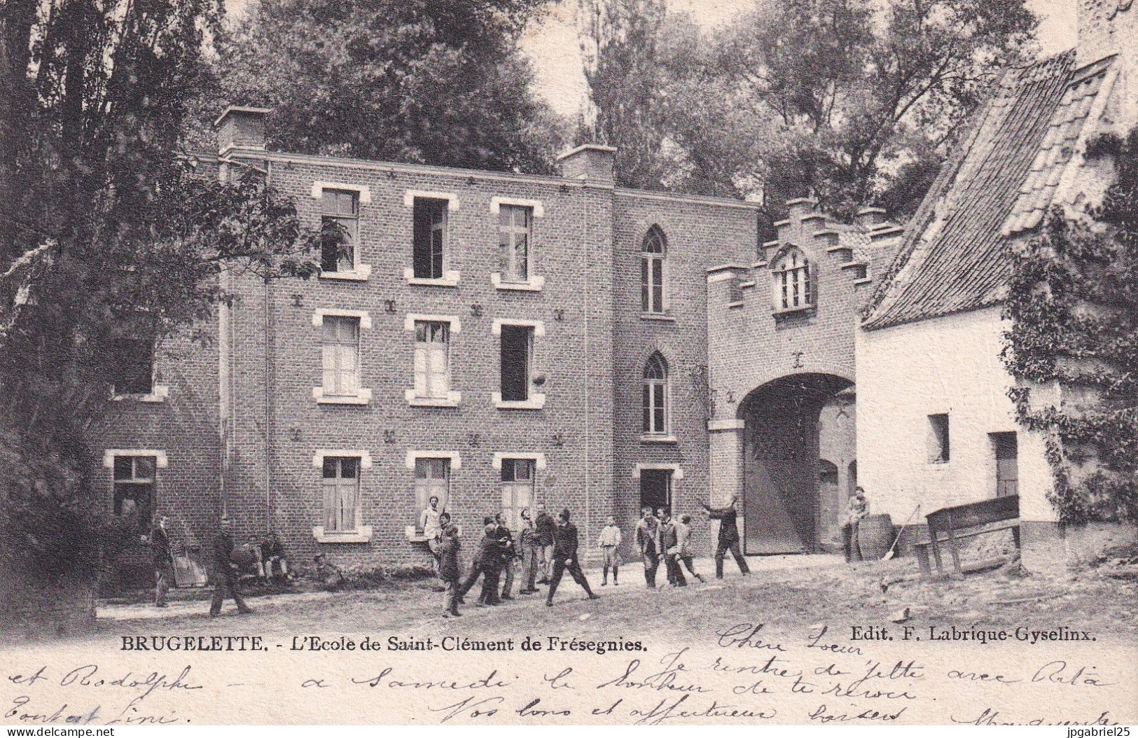 Brugelette L Ecole De Saint Clement De Fresegnies - Brugelette