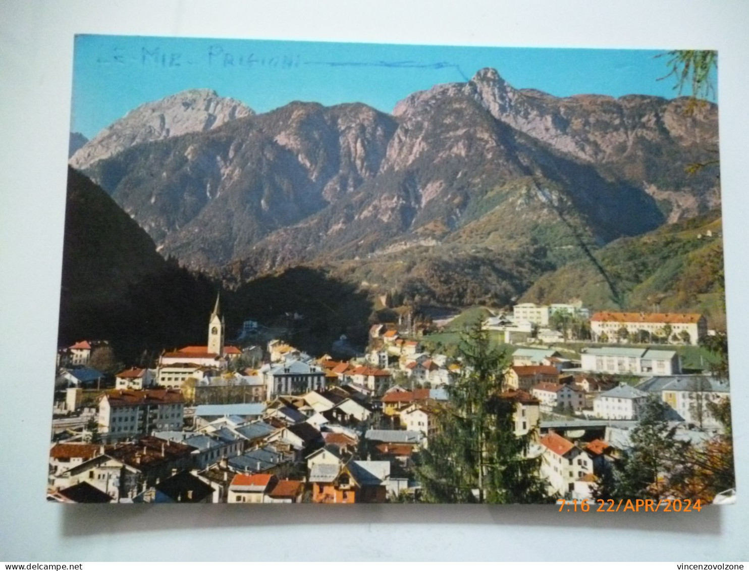 Cartolina Viaggiata "PONTEBBA  Panorama" 1968 - Udine