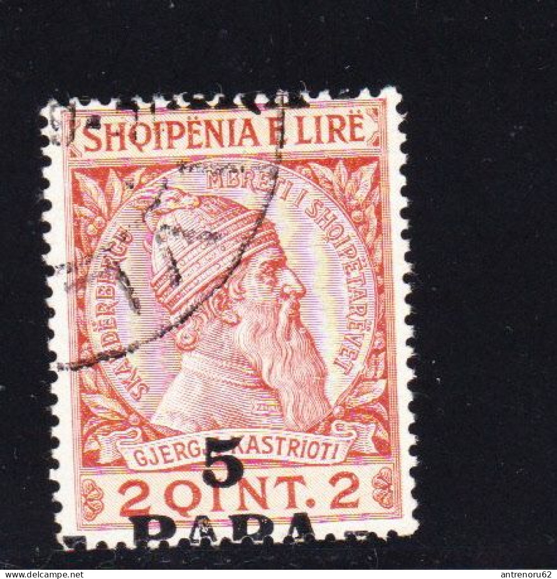 STAMPS-ALBANIA-1914-ERROR-OVERPRINT-USED-SEE-SCAN - Albanie