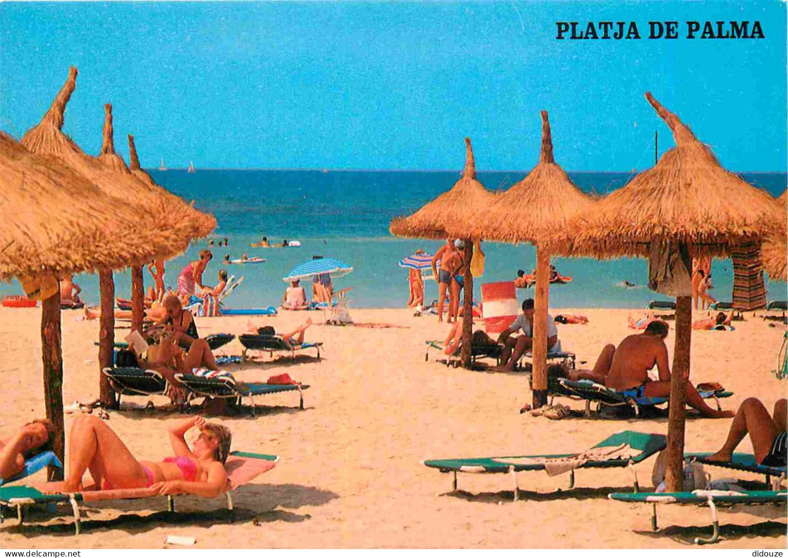 Espagne - Espana - Islas Baleares - Palma De Mallorca - Platja De Palma - Femme En Maillot De Bain - Playa - Plage - CPM - Palma De Mallorca