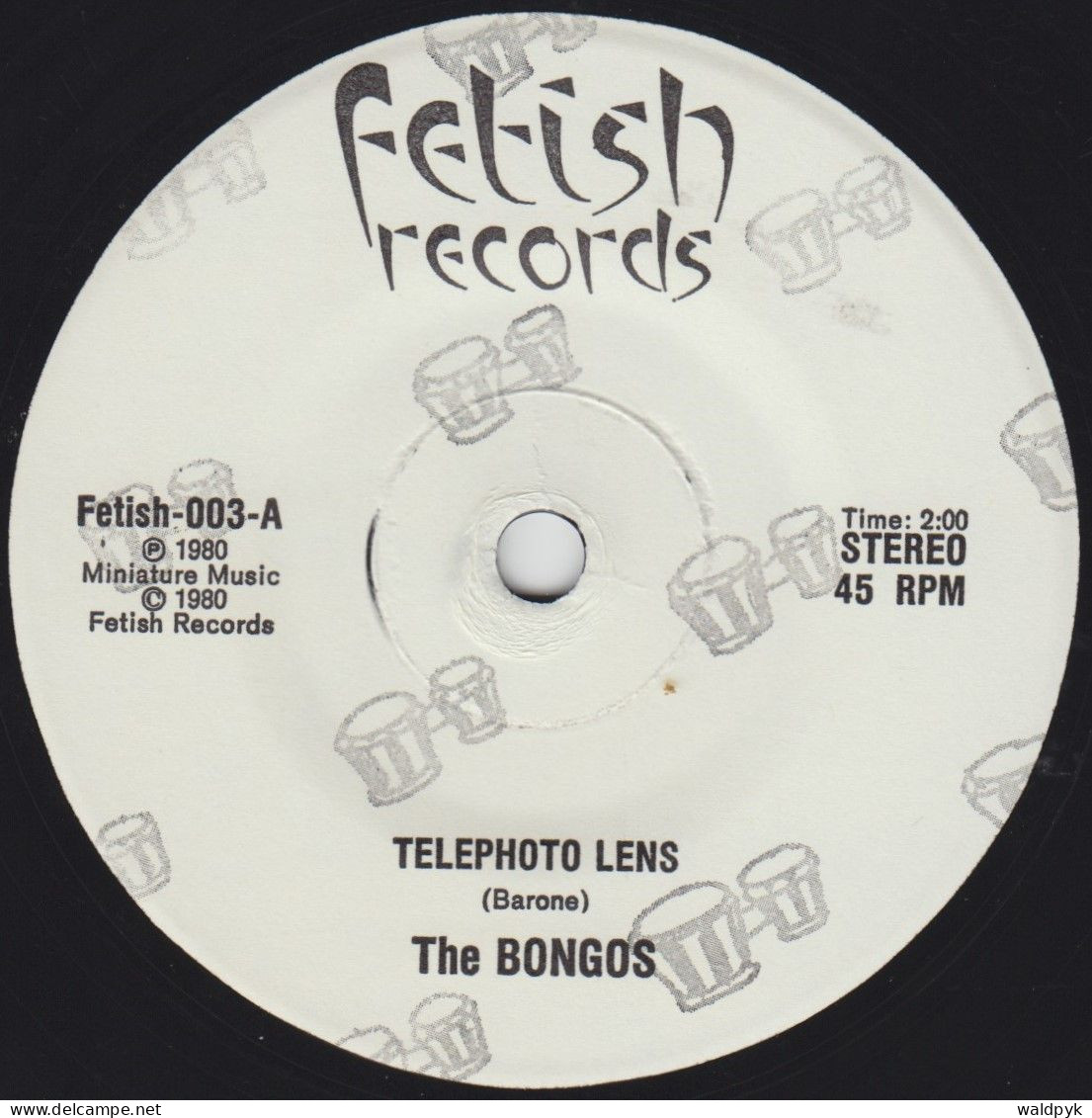 THE BONGOS - Telephoto Lens - Other - English Music