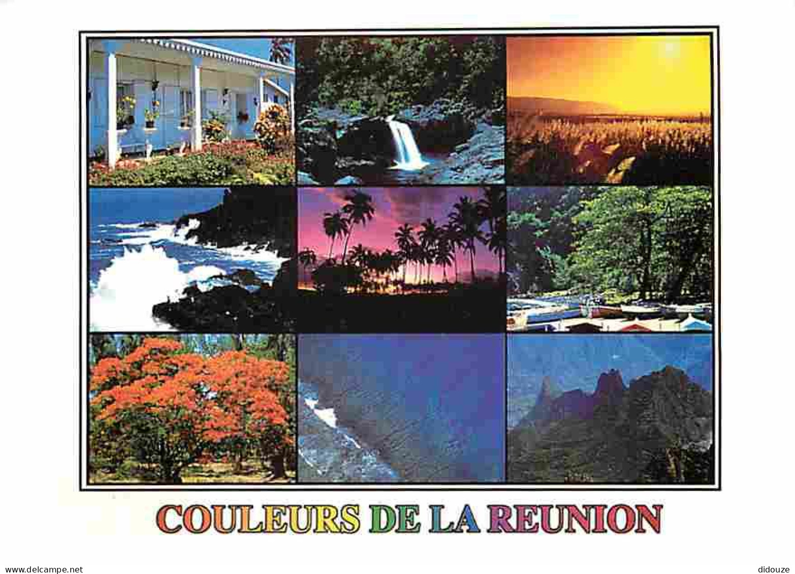 Ile De La Réunion - Multivues - CPM - Voir Scans Recto-Verso - Autres & Non Classés