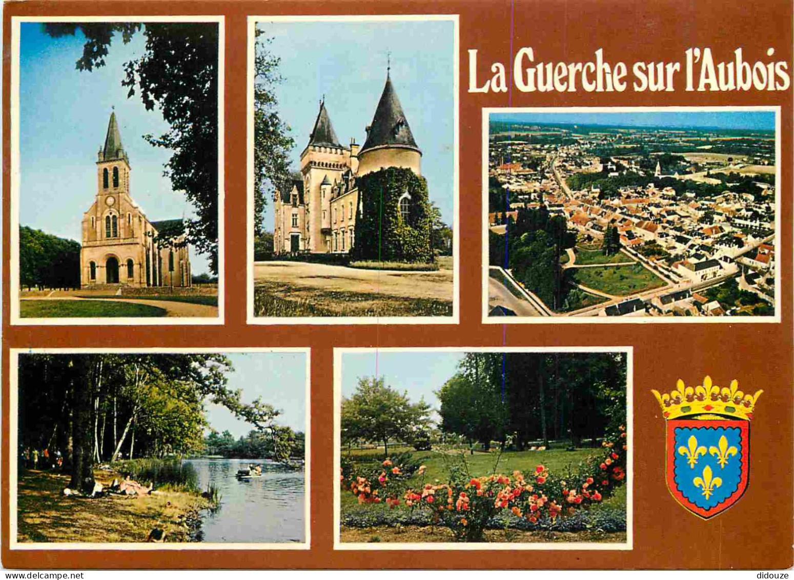 18 - La Guerche Sur L'Aubois - Multivues - Blasons - CPM - Carte Neuve - Voir Scans Recto-Verso - La Guerche Sur L'Aubois