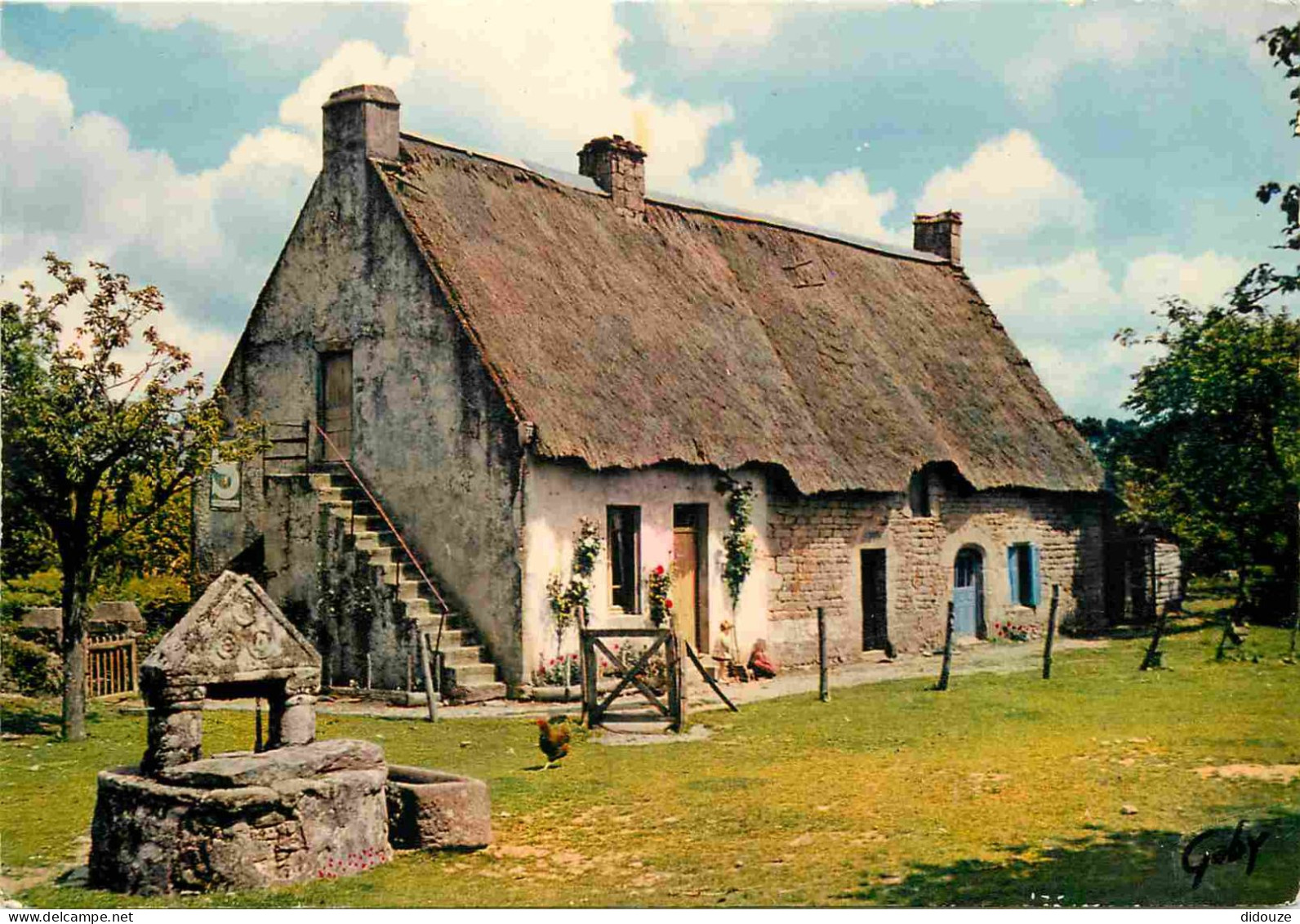 Régions - Bretagne - Chaumière Bretonne - CPM - Voir Scans Recto-Verso - Bretagne