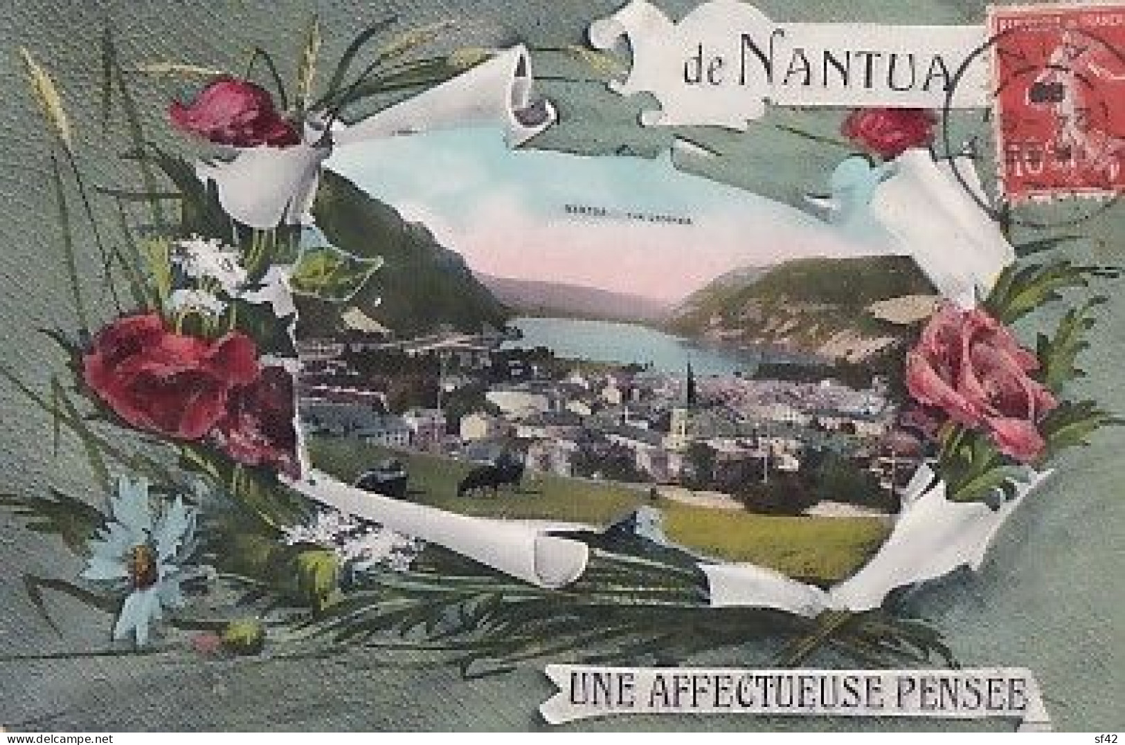 UNE AFFECTUEUSE PENSEE DE NANTUA - Nantua