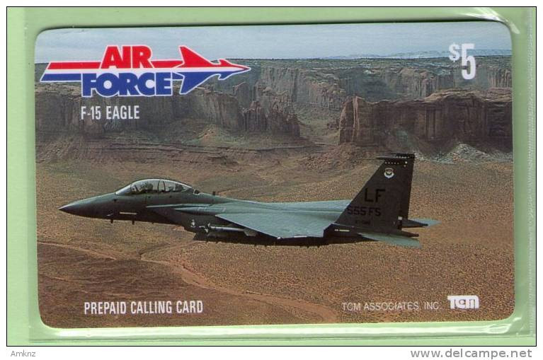 USA - TCM - 1994 Air Force Series - $5 F-15 Eagle- Mint - Airplanes