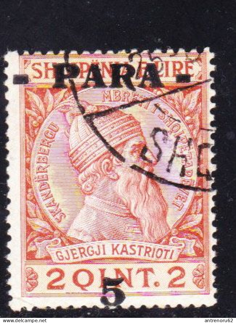 STAMPS-ALBANIA-1914-ERROR-OVERPRINT-USED-SEE-SCAN - Albania