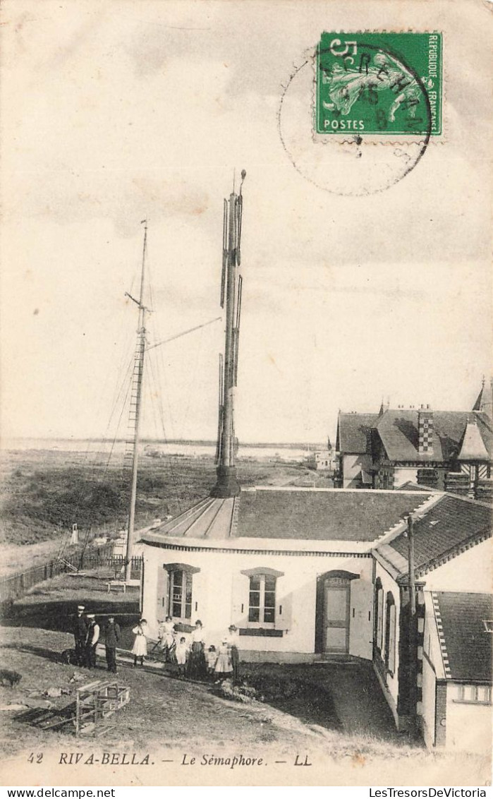 FRANCE - Riva Bella - Le Sémaphore - Carte Postale Ancienne - Riva Bella