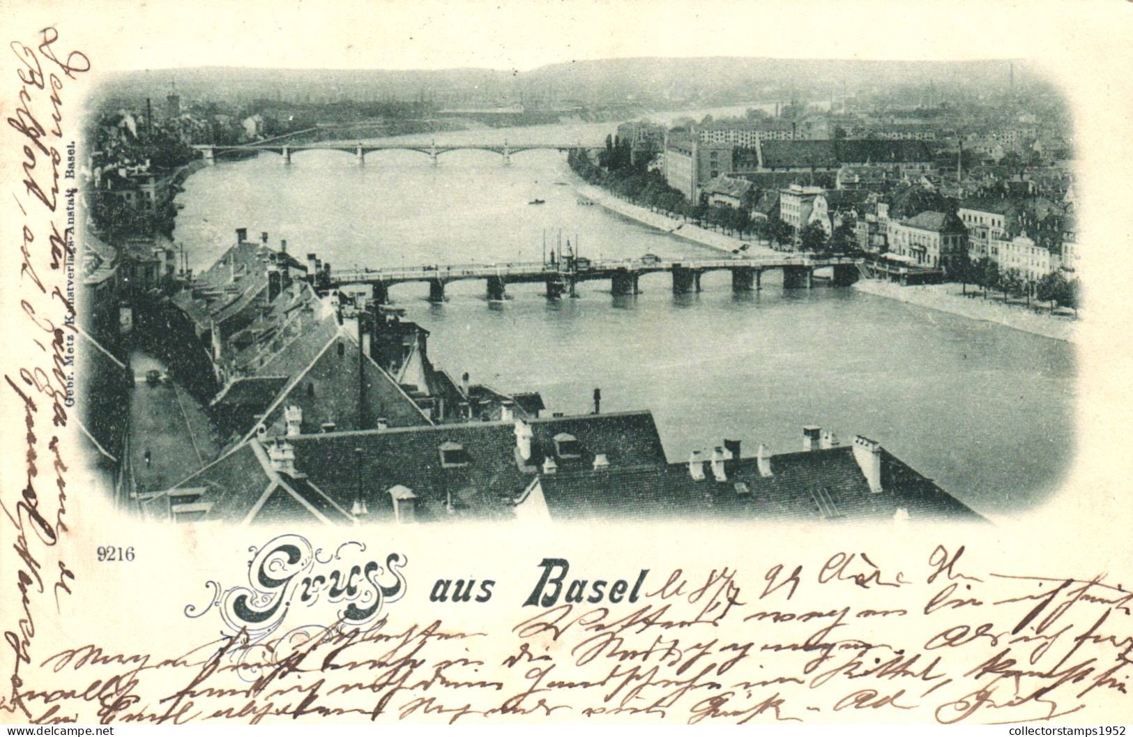 BASEL, ARCHITECTURE, BRIDGE, SWITZERLAND, POSTCARD - Bâle