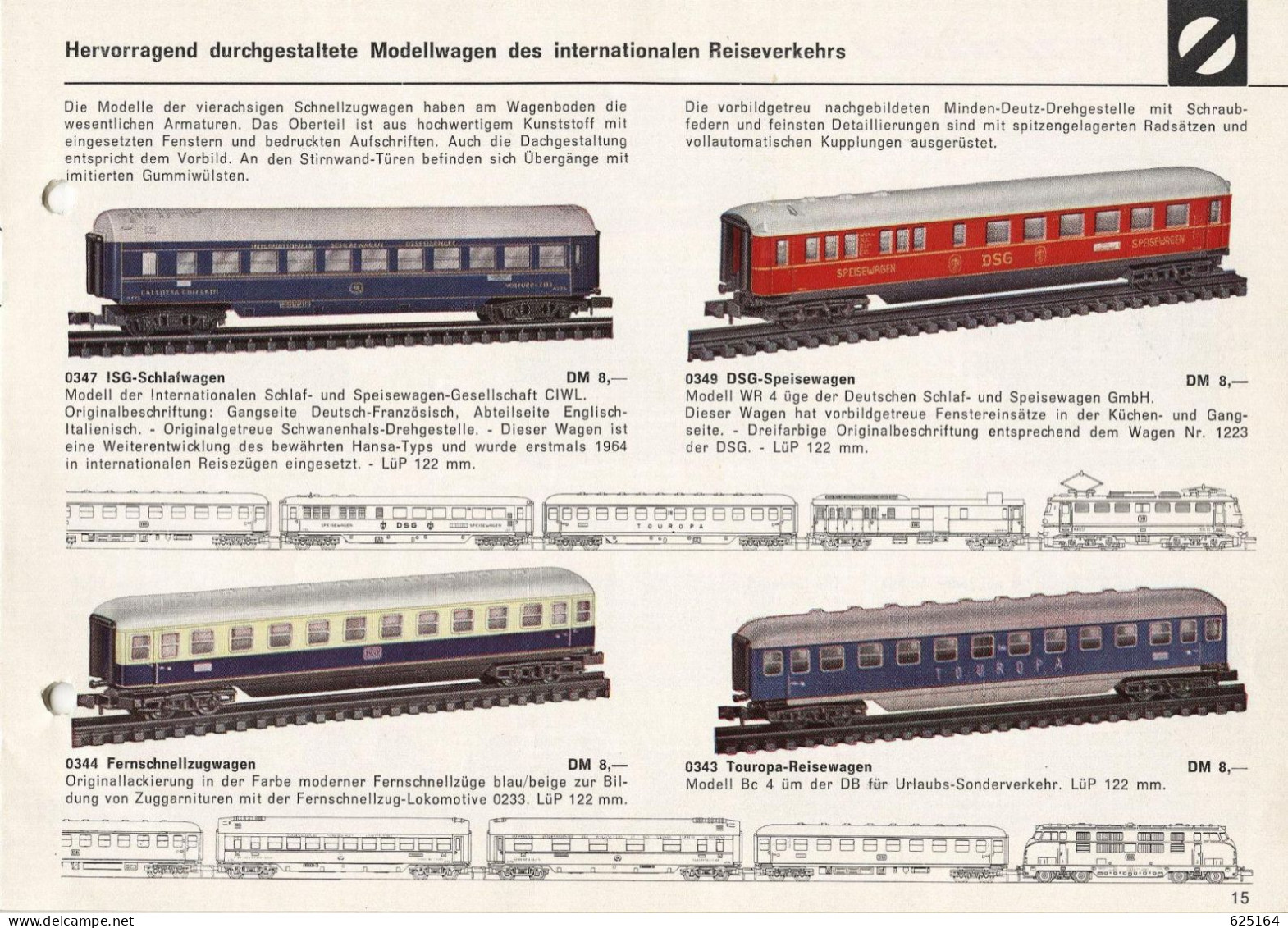 Catalogue ARNOLD RAPIDO 1965/66 Modellbahnkaalog Spur N 9mm Maßstab 1:160 - Alemania