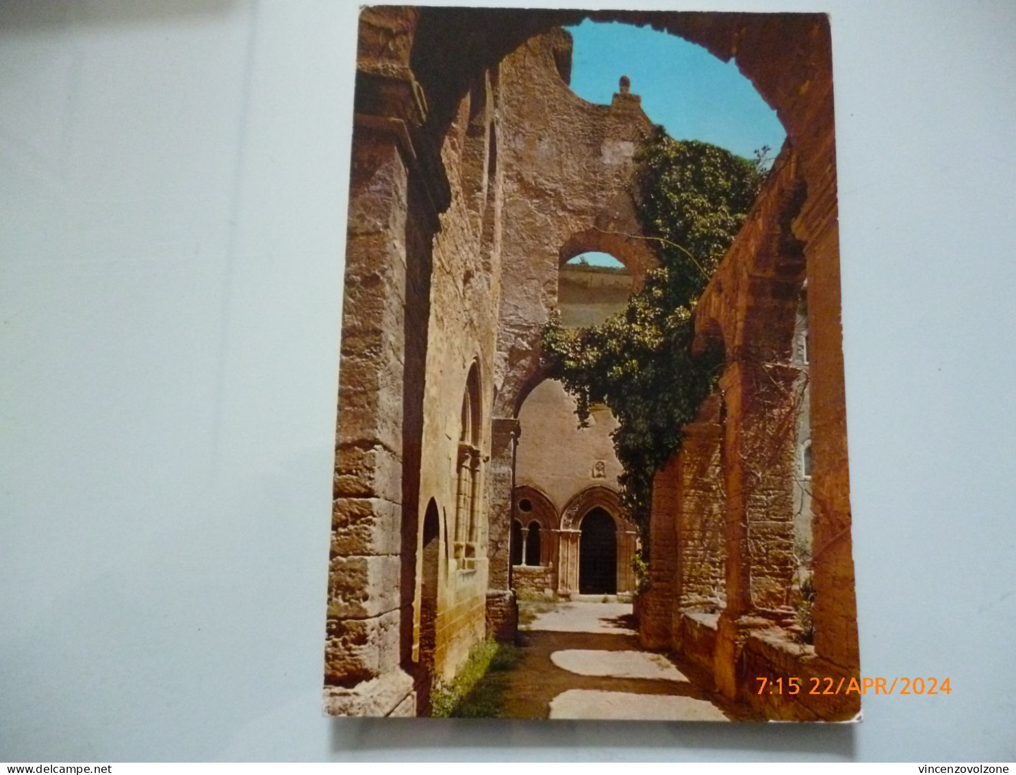 Cartolina Viaggiata "AGRIGENTO Chiostro Di S. Spirito" 1971 - Agrigento