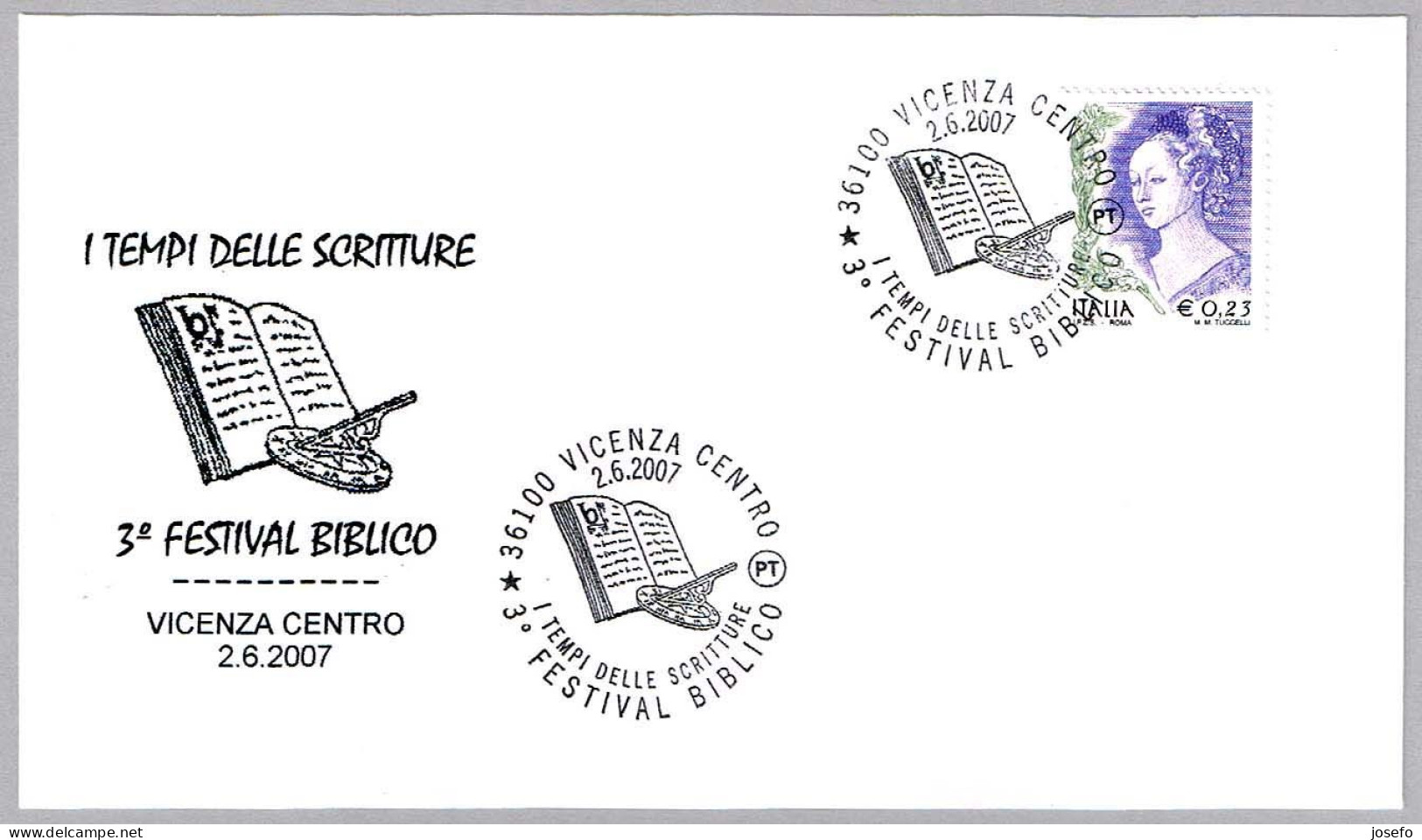 3º FESTIVAL DE LA BIBLIA - Festival Of The Bible. Vicenza 2007 - Christianisme