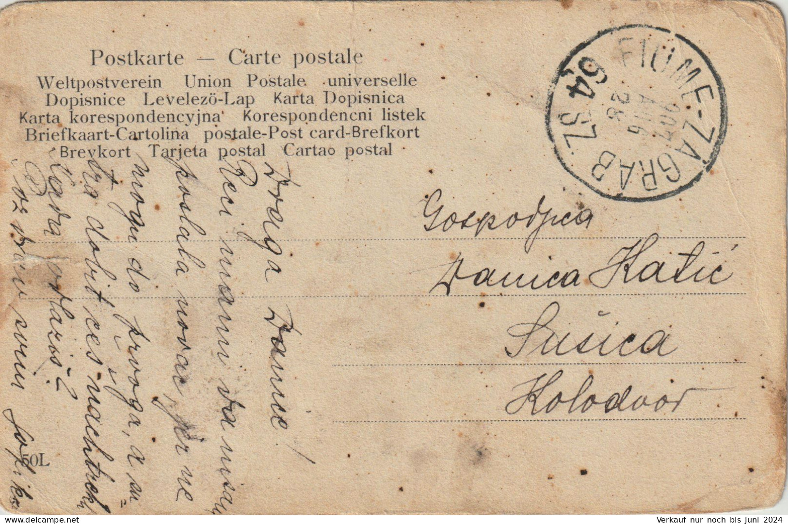 12 Briefe / Karten aus Ungarn mit Bahnpoststempeln (BP002)