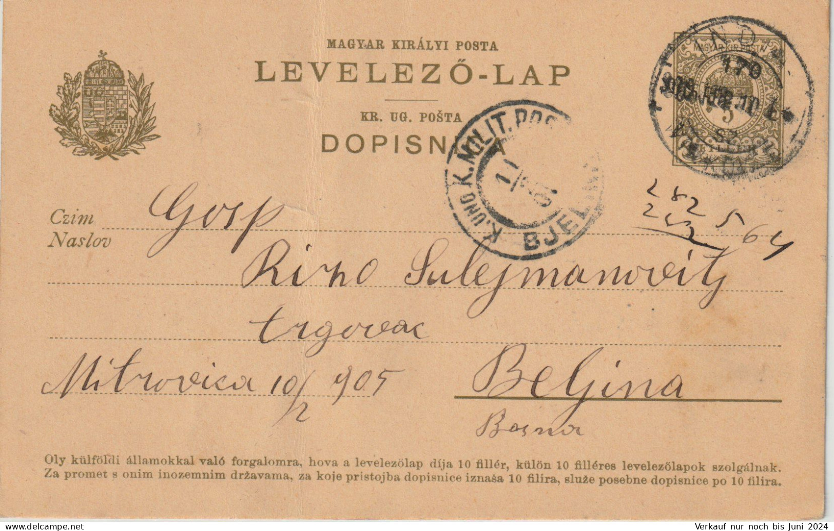12 Briefe / Karten aus Ungarn mit Bahnpoststempeln (BP002)