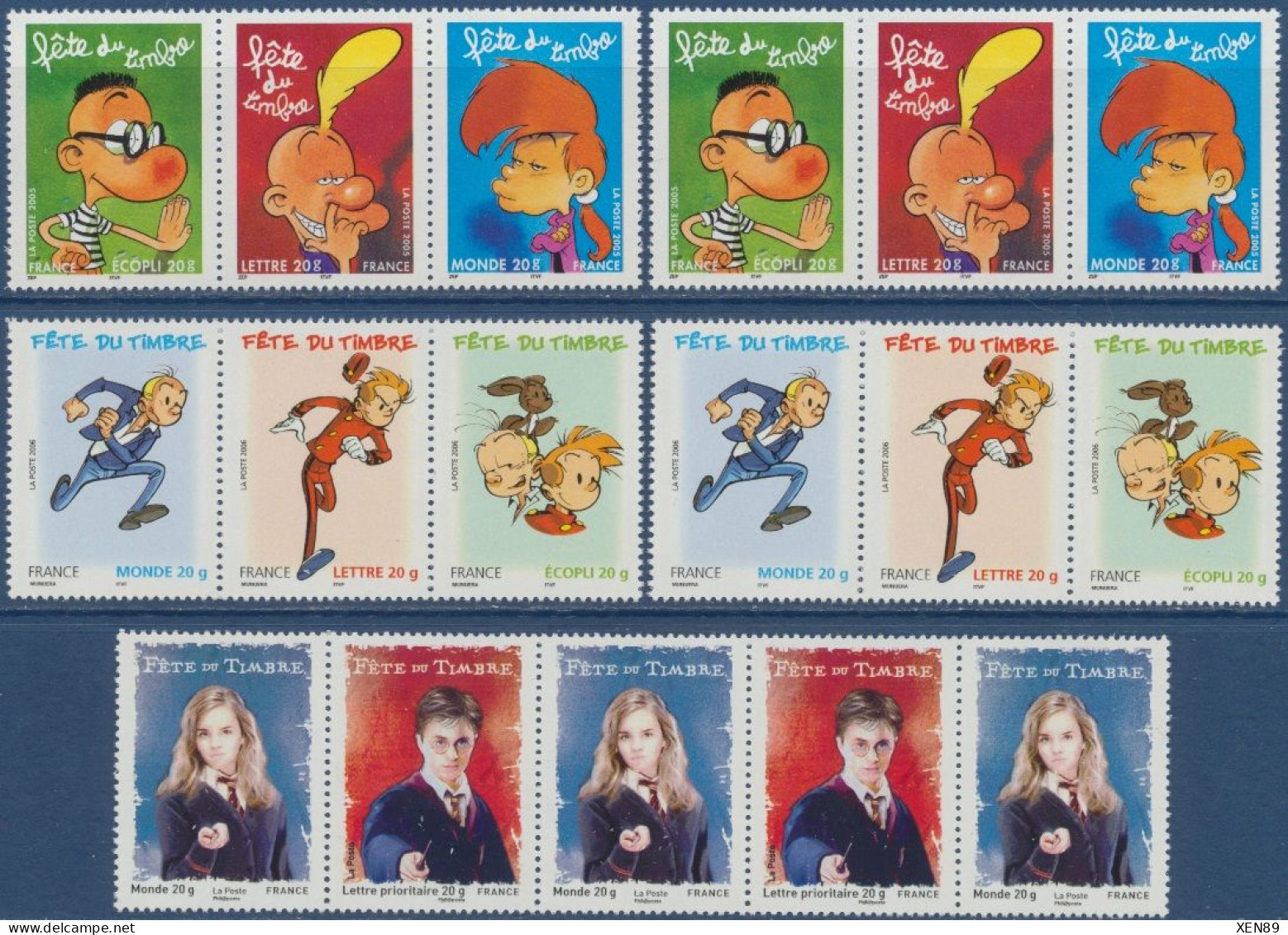 TIMBRES EUROS NEUFS ** - SANS VALEUR FACIALE -- Explications ci-dessous - Remise 20 + 5 % --