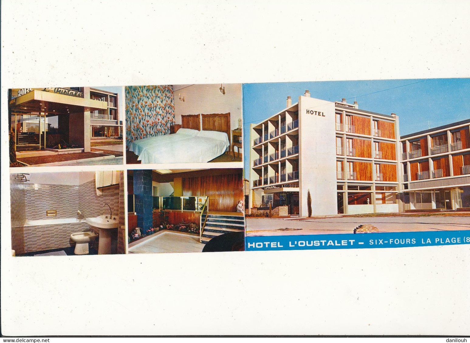 83 // SIX FOURS LES PLAGES   HOTEL L OUSTALET / Cpsm Double - Six-Fours-les-Plages