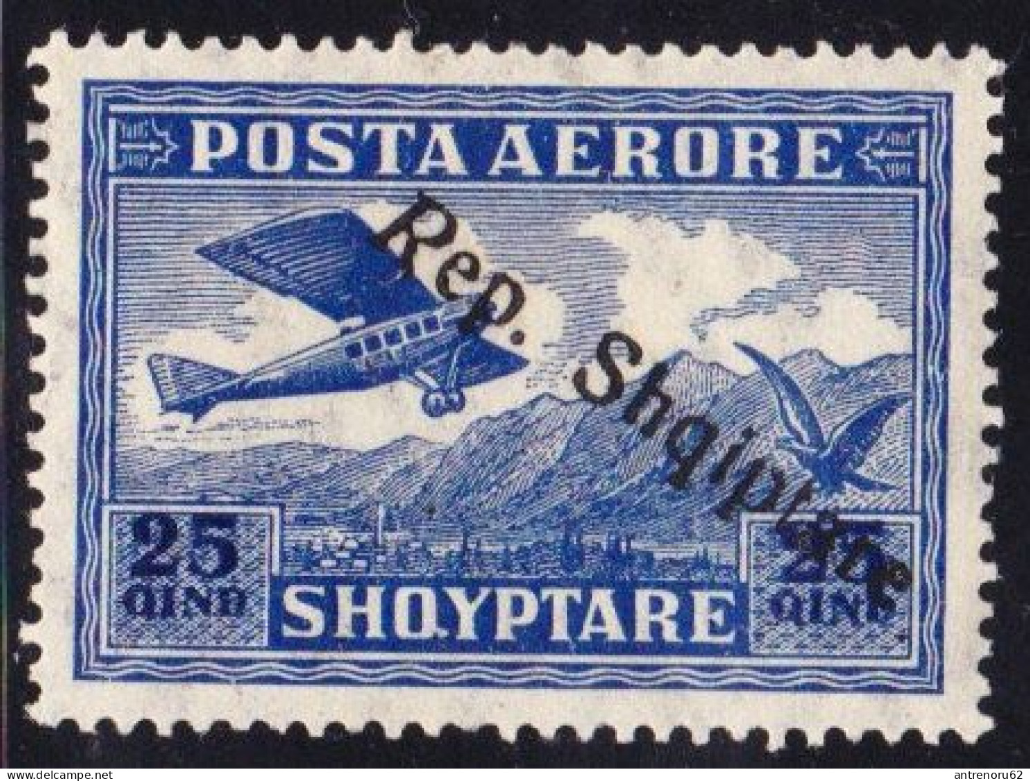STAMPS-ALBANIA-1927-UNUSED-MH*-SEE-SCAN - Albania
