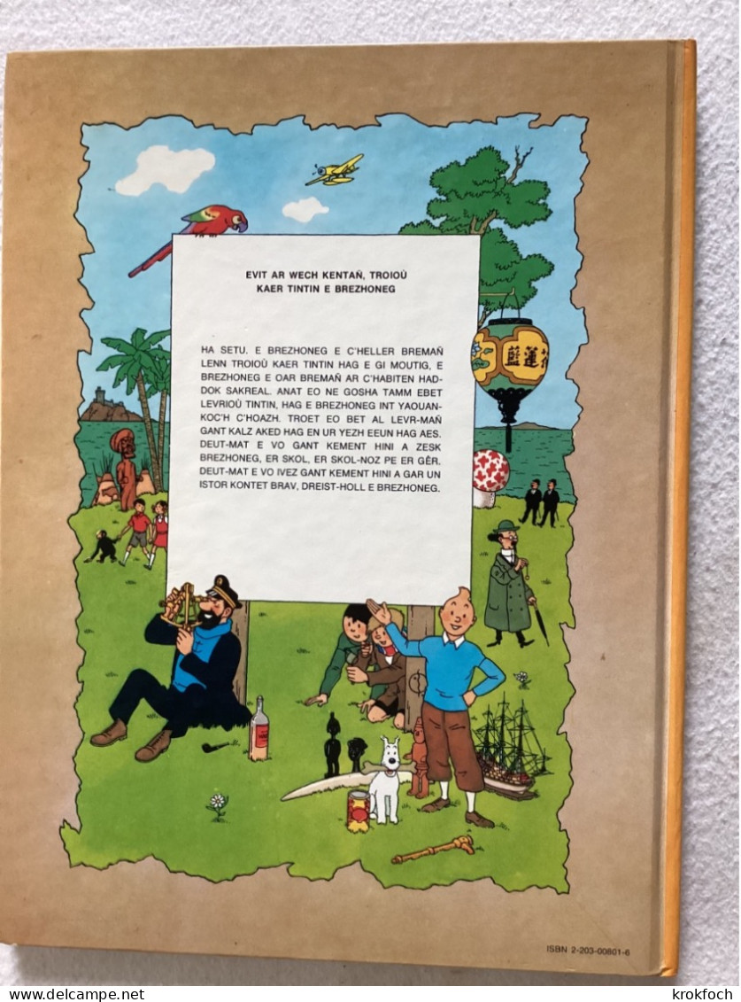 Tintin En Breton - Ar 7 Boulenn Strink - Les 7 Boules De Cristal - Hergė - Bretagne