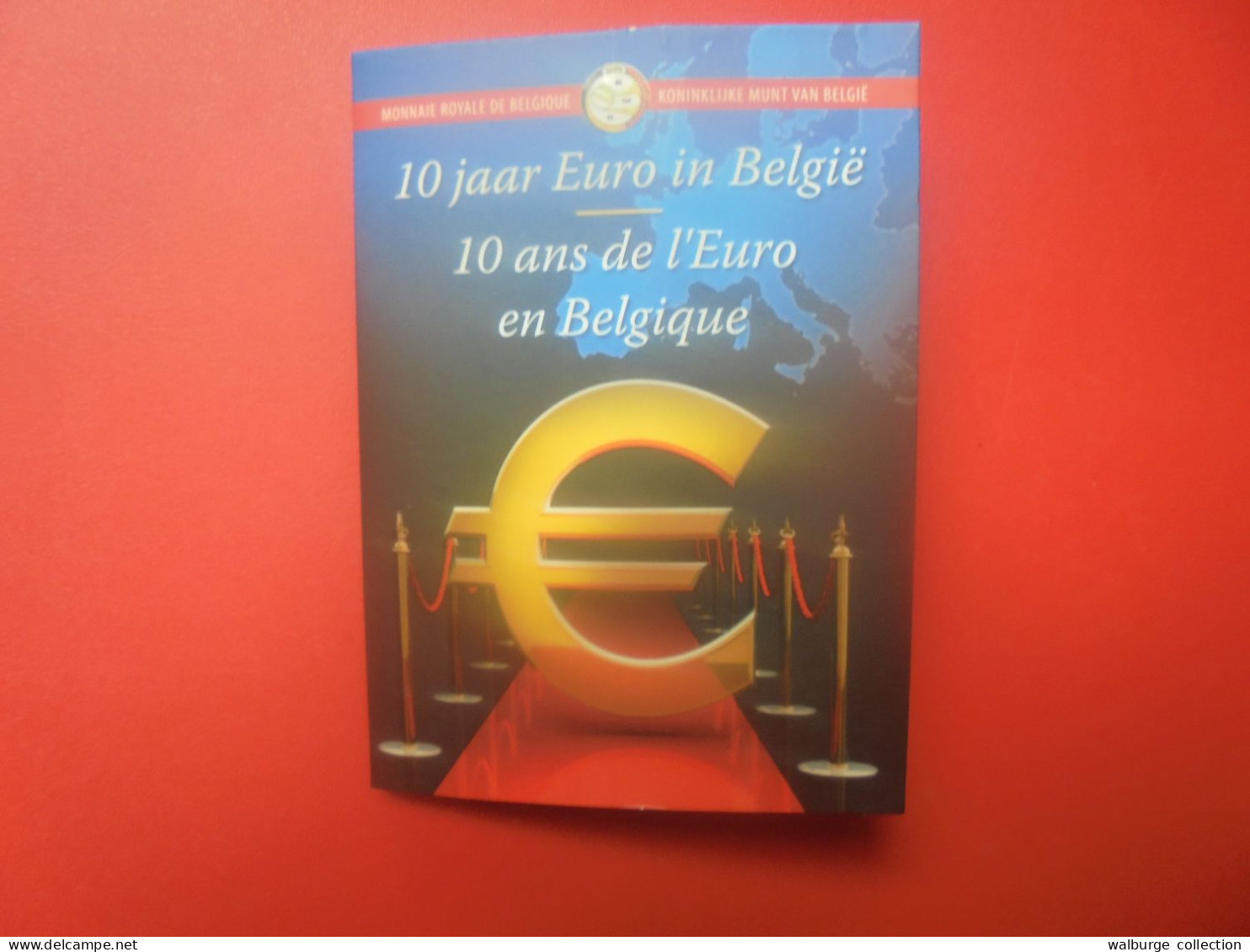+++PRIX CADEAU+++BELGIQUE 2 EURO 2012 "10 Ans De L'Euro" En LIVRET FDC ( PRESENTATION UNIQUE D'UNE SEULE SEMAINE !) - België
