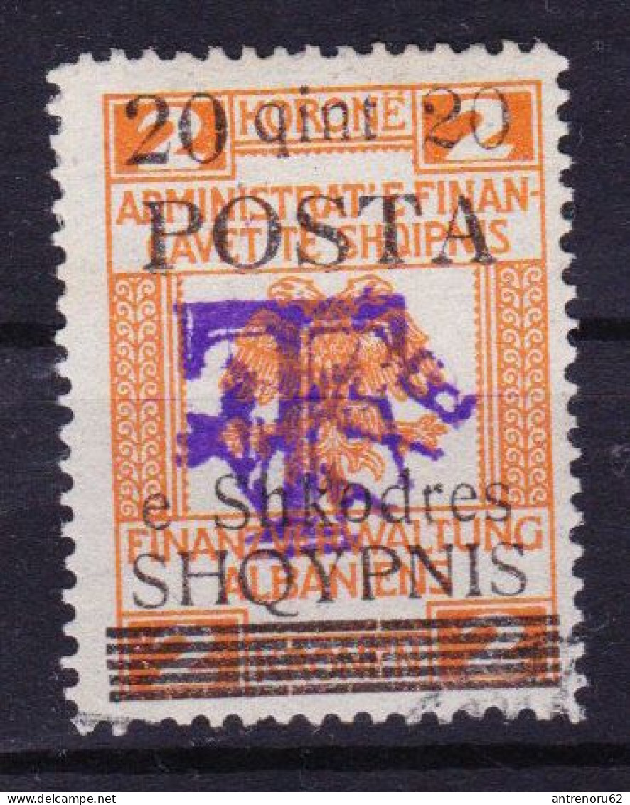 STAMPS-ALBANIA-1919-TAXE-USED-SEE-SCAN - Albania