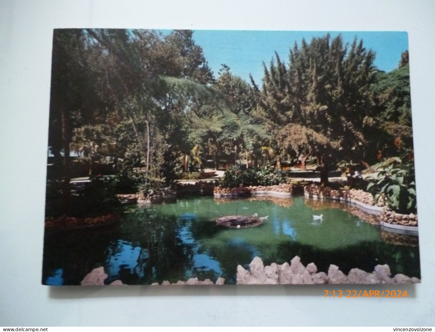 Cartolina Viaggiata "REGGIO CALABRIA Villa Comunale" 1978 - Reggio Calabria