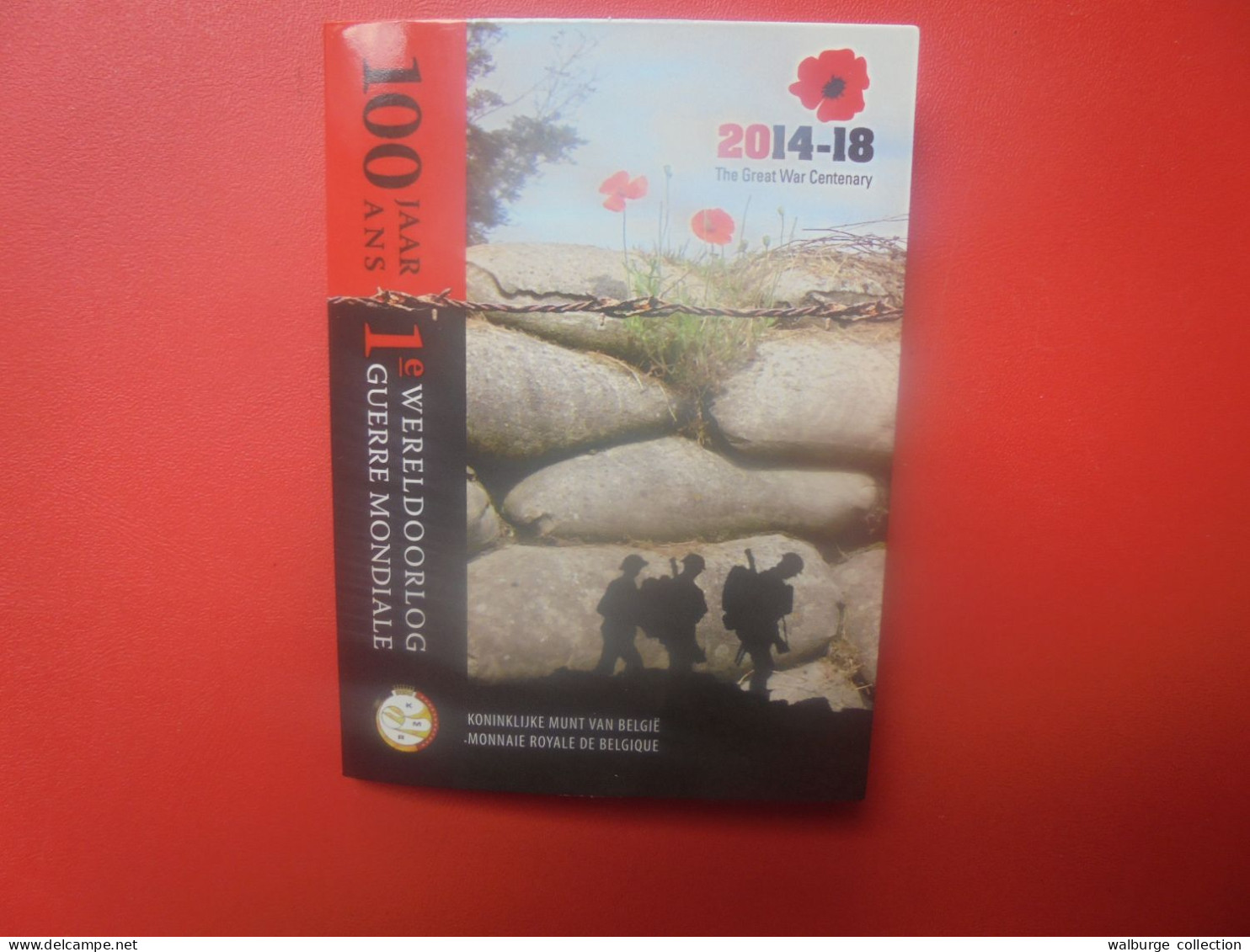 +++PRIX CADEAU+++BELGIQUE 2 EURO 2014 "1ère Guerre 1914-1918" En LIVRET FDC ( PRESENTATION UNIQUE D'UNE SEULE SEMAINE !) - Belgien