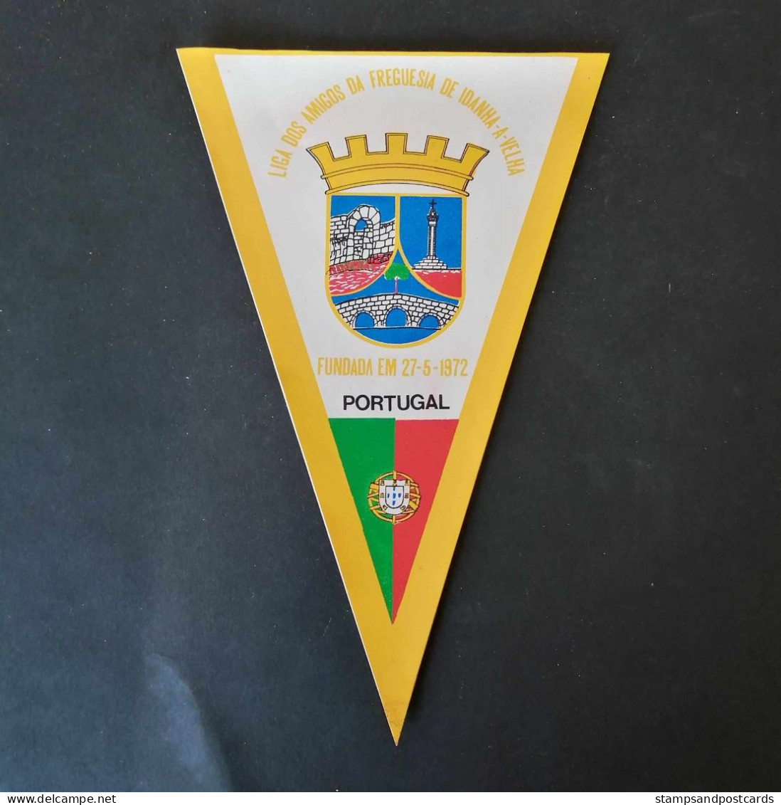 Portugal Idanha-a-Velha Liga Dos Amigos Fanion Touristique Touristic Pennant - Autres & Non Classés