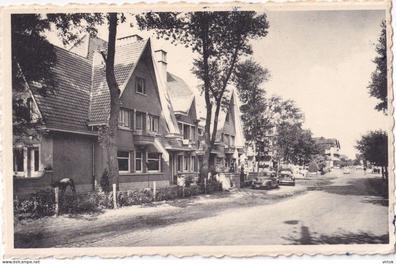 DE HAAN -  LE COQ :  Leopoldstraat   -  Met Zegel - De Haan