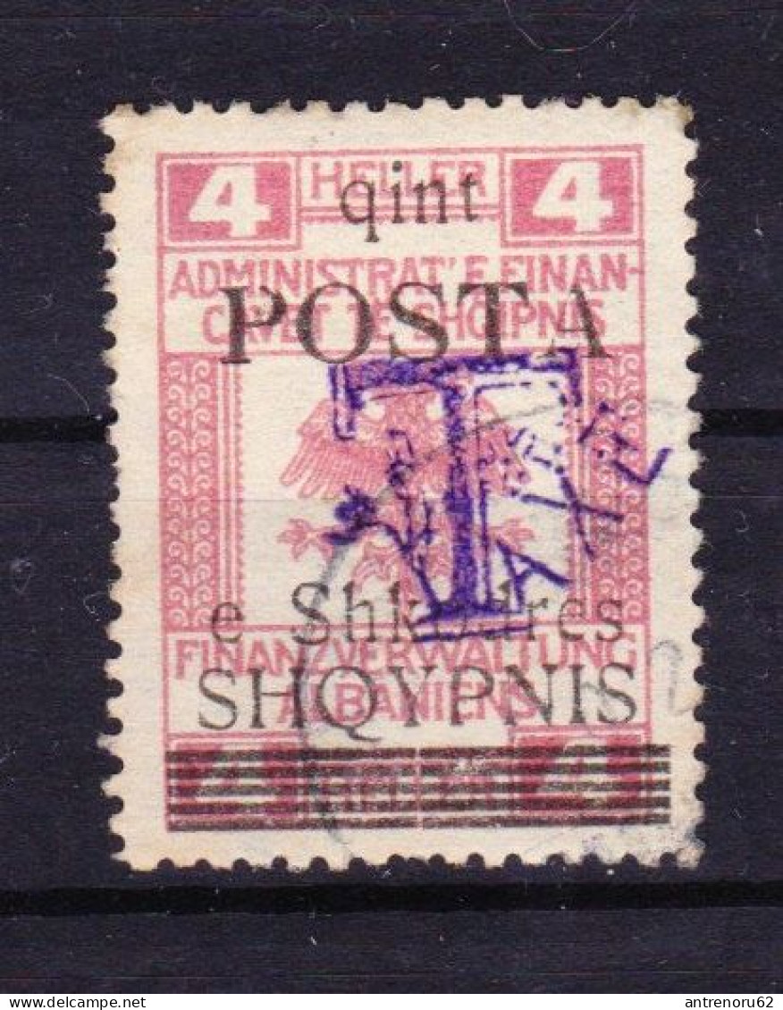 STAMPS-ALBANIA-1919-TAXE-USED-SEE-SCAN - Albania