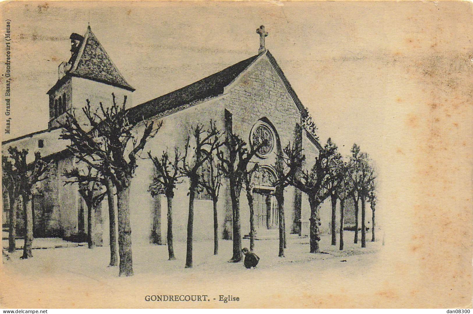 55 GONDRECOURT EGLISE - Gondrecourt Le Chateau