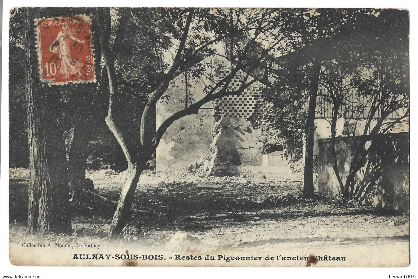 93 Aulnay Sous Bois -  Restes Du Pigeonnier De L'ancien Chateau - Aulnay Sous Bois