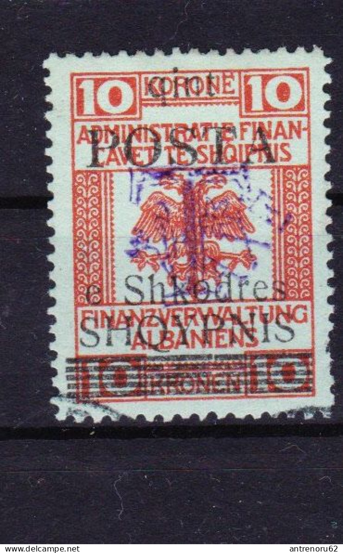 STAMPS-ALBANIA-1919-TAXE-USED-SEE-SCAN - Albania