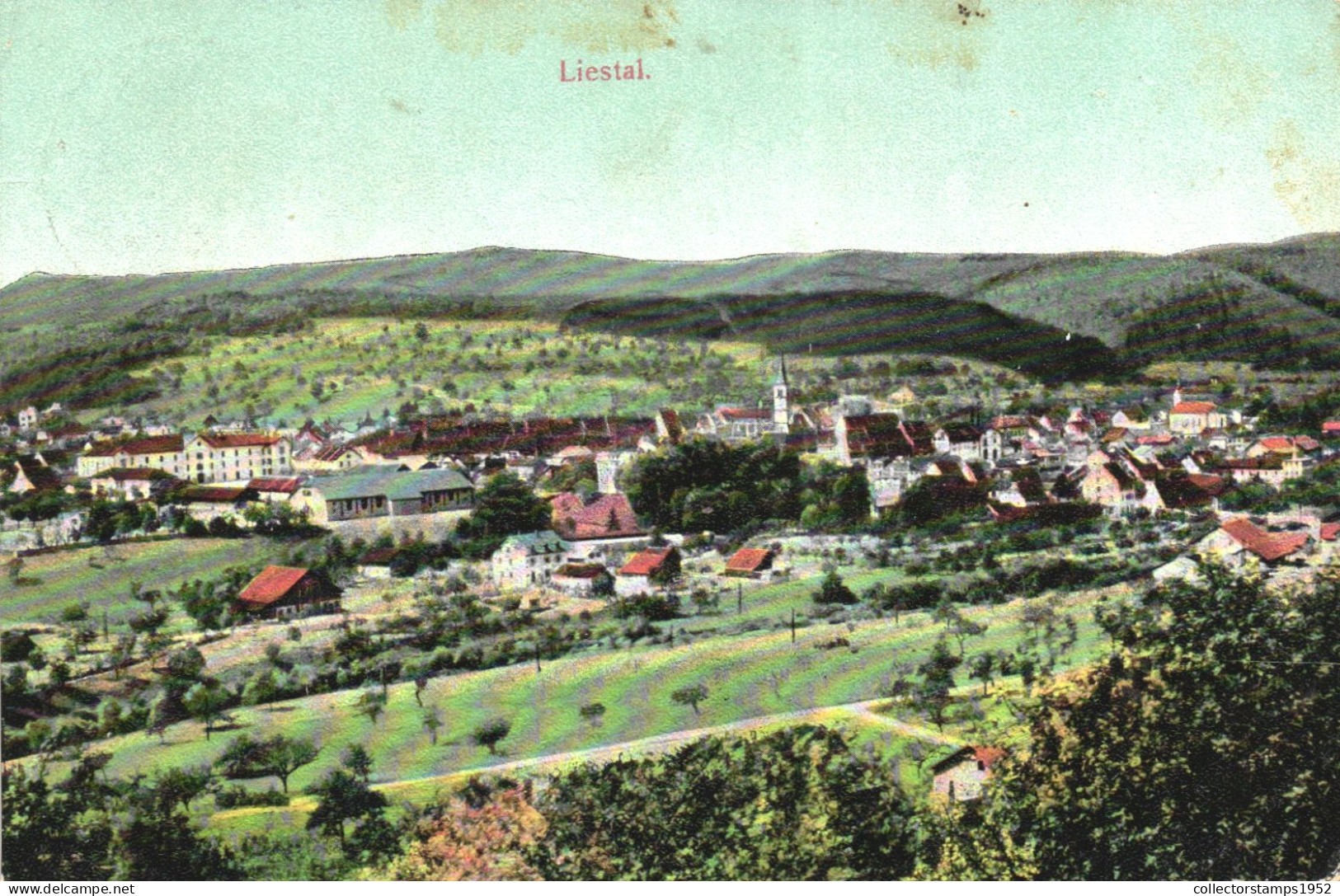 LIESTAL, BASEL, ARCHITECTURE, SWITZERLAND, POSTCARD - Liestal