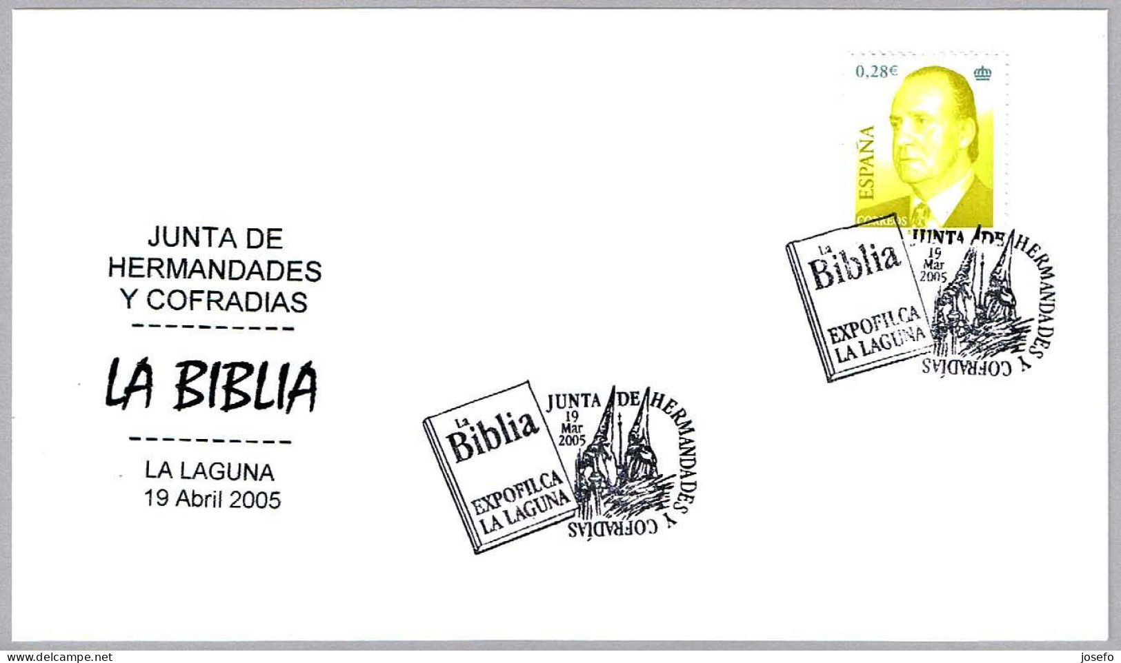 LA BIBLIA - THE BIBLE. La Laguna, Canarias, 2005 - Christianity