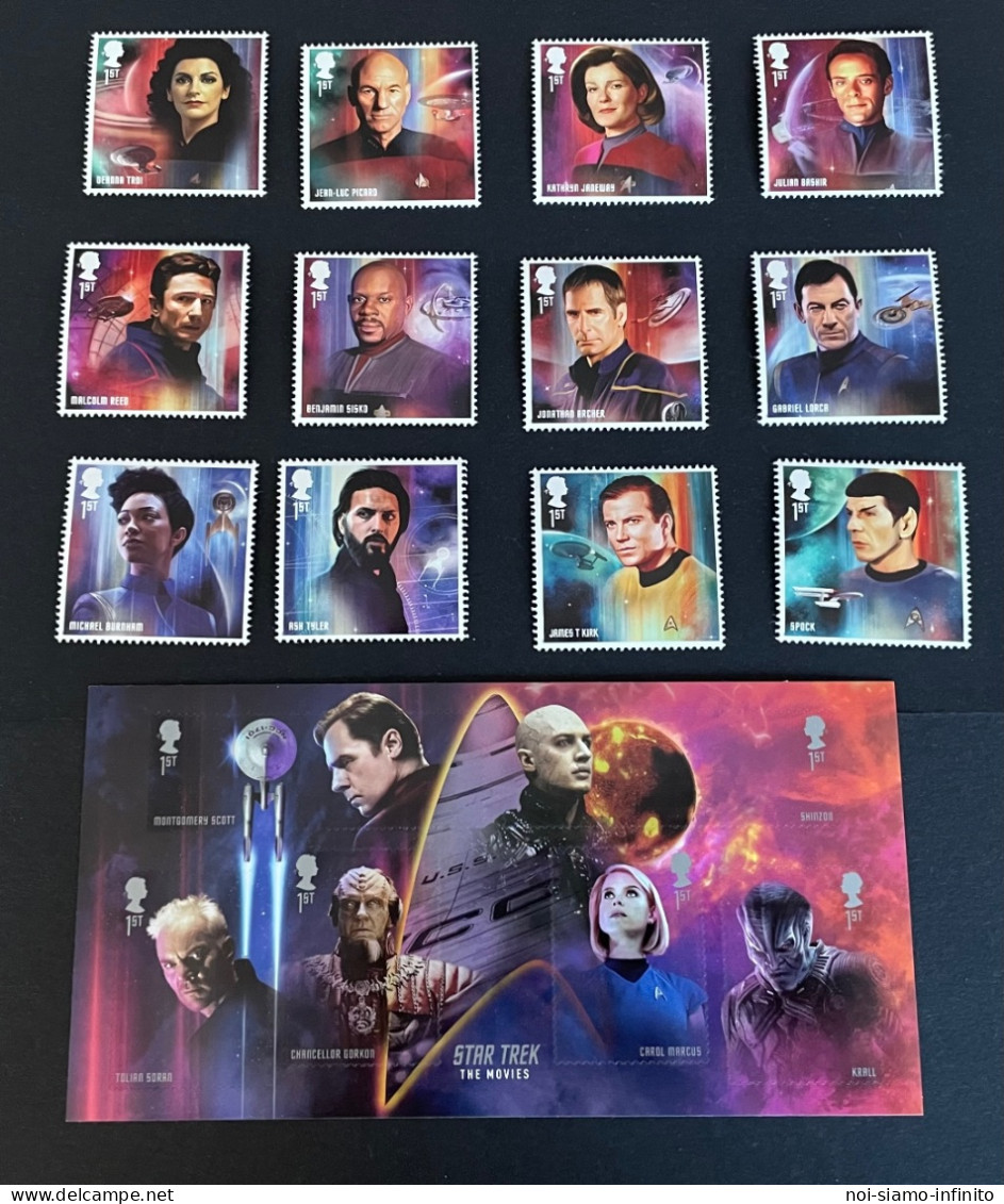 2020 Star Trek - Unused Stamps