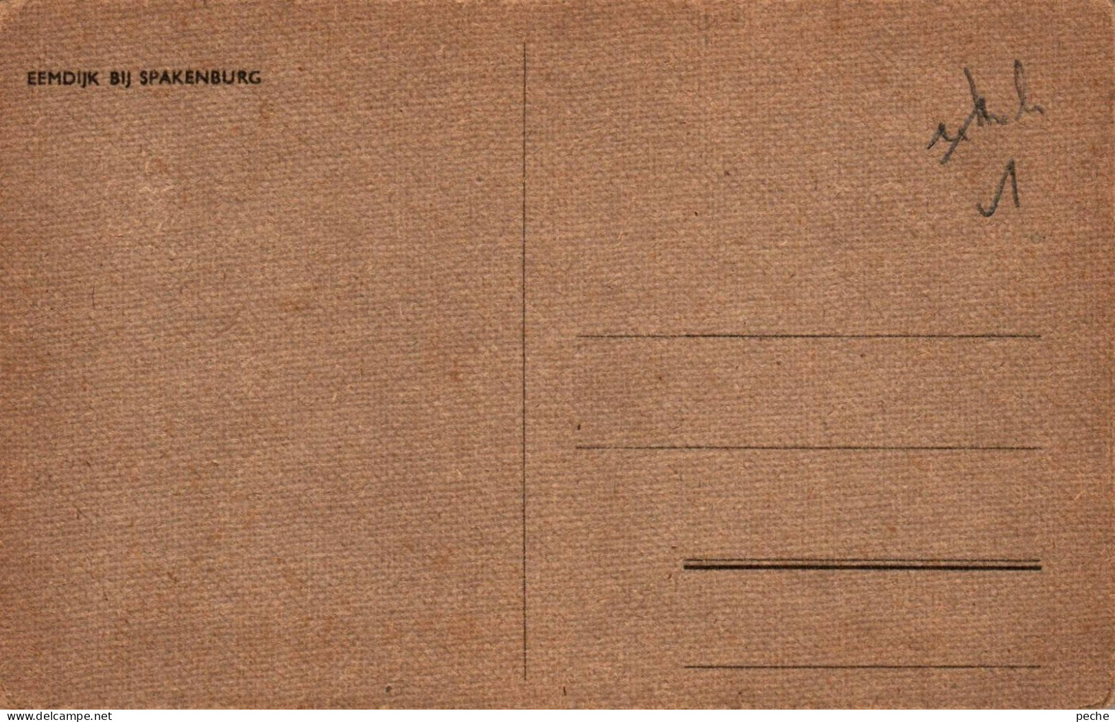 N°496 W -cpa Eemdijk - Sonstige & Ohne Zuordnung