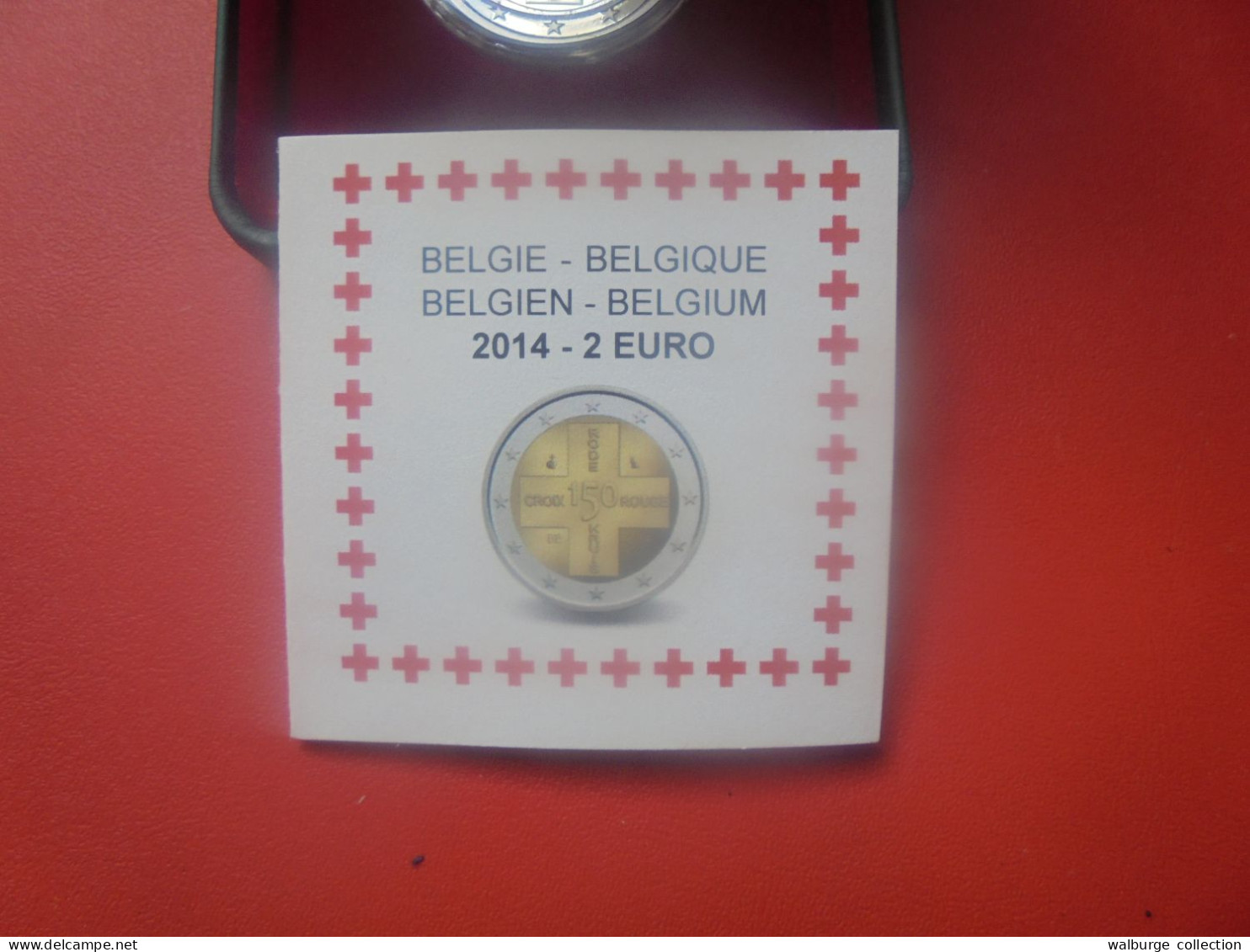 +++PRIX CADEAU+++BELGIQUE 2 EURO 2014 En COFFRET "Belle Epreuve" ( PRESENTATION UNIQUE D'UNE SEULE SEMAINE !) - België