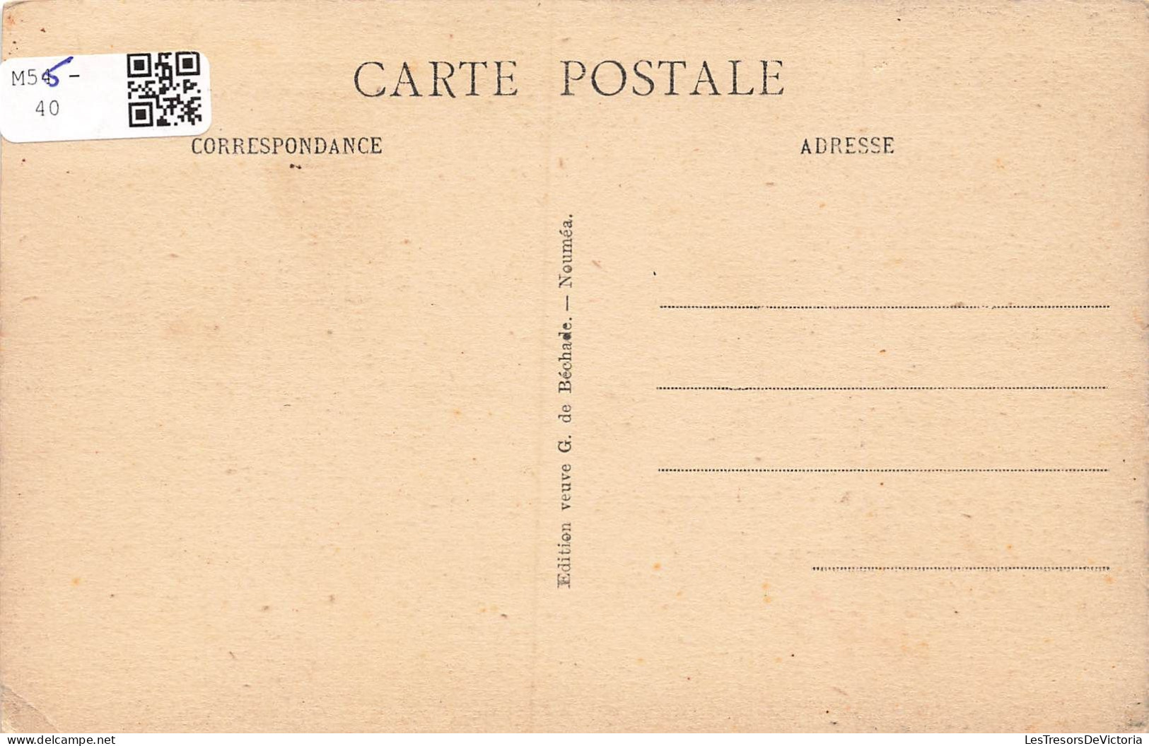 NOUVELLE CALEDONIE - Route Du Kaféate Versant De Voh - Carte Postale Ancienne - Nouvelle-Calédonie