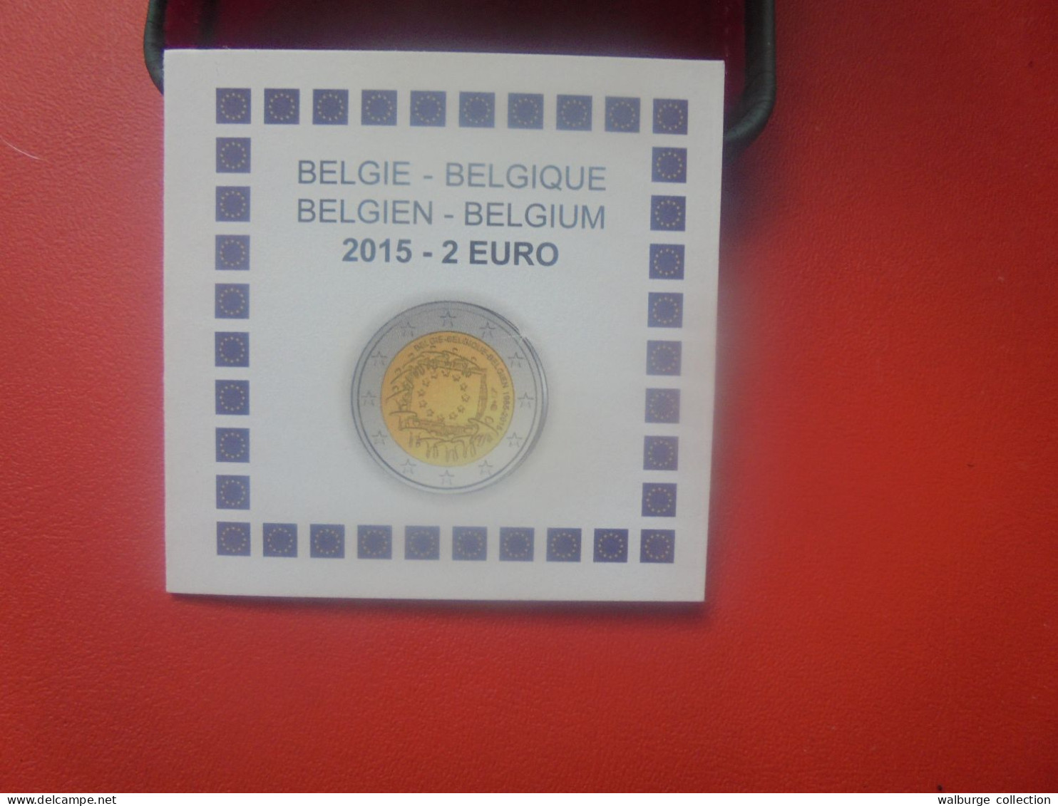 +++PRIX CADEAU+++BELGIQUE 2 EURO 2015 En COFFRET "Belle Epreuve" ( PRESENTATION UNIQUE D'UNE SEULE SEMAINE !) - België