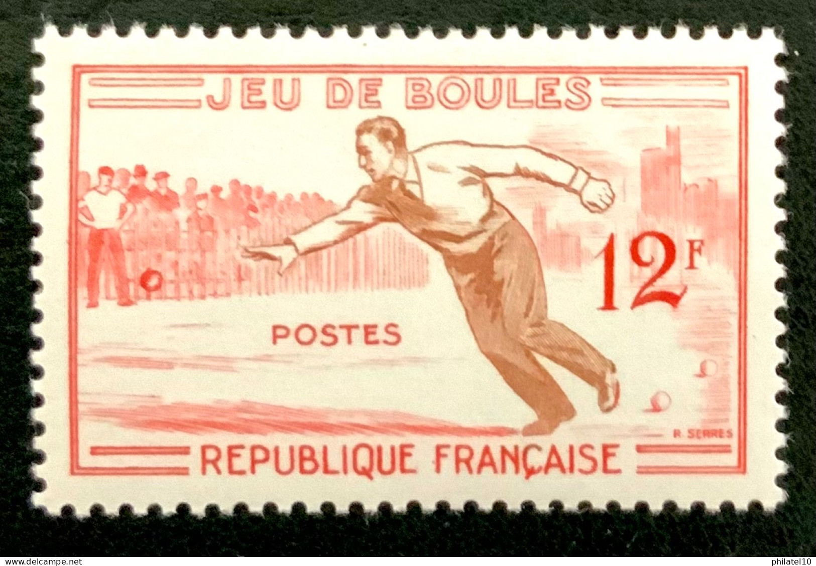1958 FRANCE N 1161 JEUX DE BOULES - NEUF** - Neufs