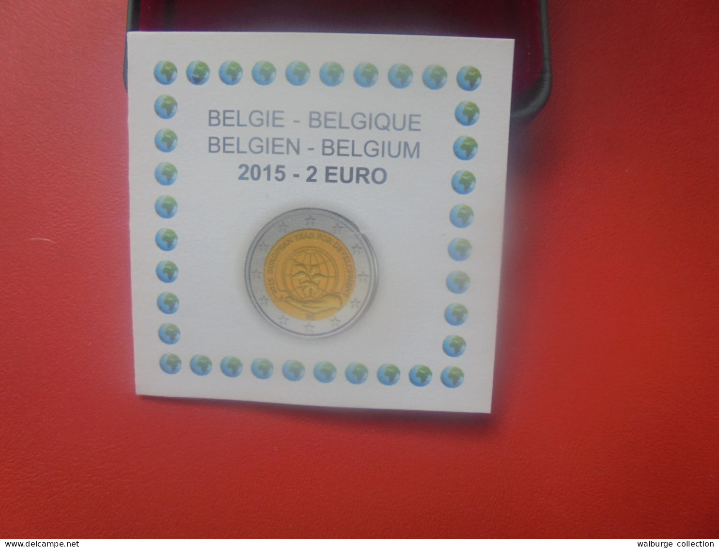 +++PRIX CADEAU+++BELGIQUE 2 EURO 2015 En COFFRET "Belle Epreuve" ( PRESENTATION UNIQUE D'UNE SEULE SEMAINE !) - Belgien