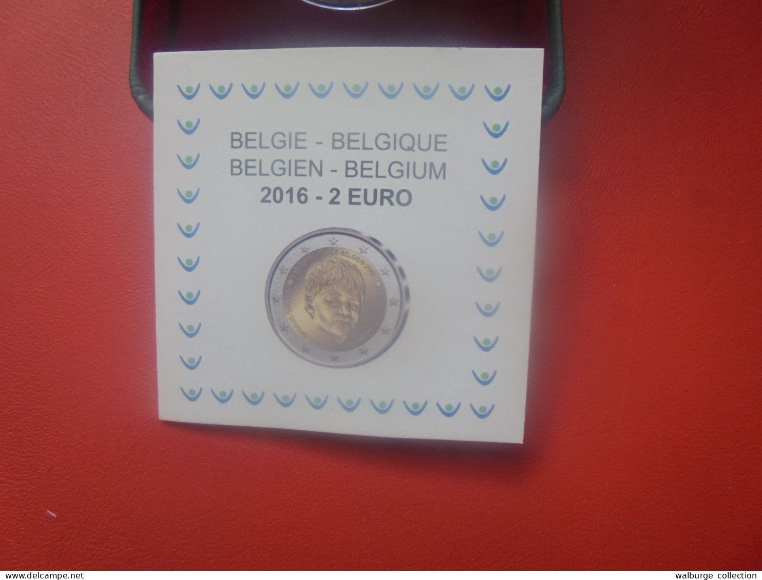 +++PRIX CADEAU+++BELGIQUE 2 EURO 2016 En COFFRET "Belle Epreuve" ( PRESENTATION UNIQUE D'UNE SEULE SEMAINE !) - Belgio