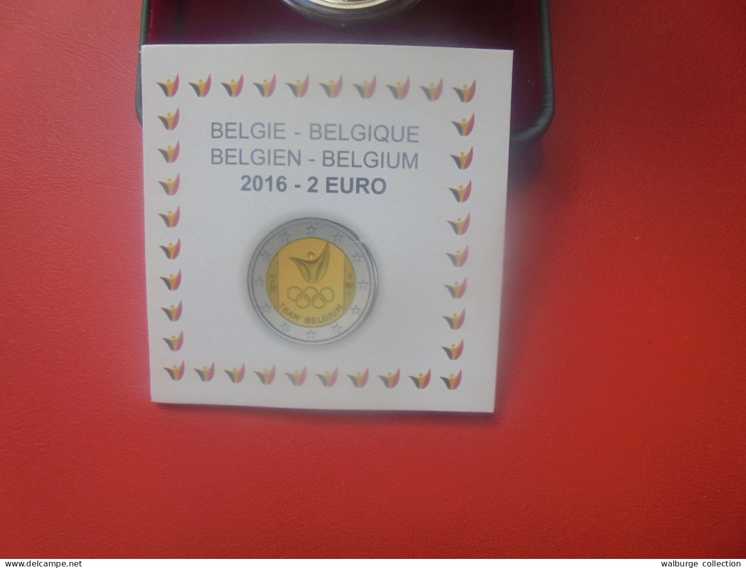 +++PRIX CADEAU+++BELGIQUE 2 EURO 2016 En COFFRET "Belle Epreuve" ( PRESENTATION UNIQUE D'UNE SEULE SEMAINE !) - Belgien