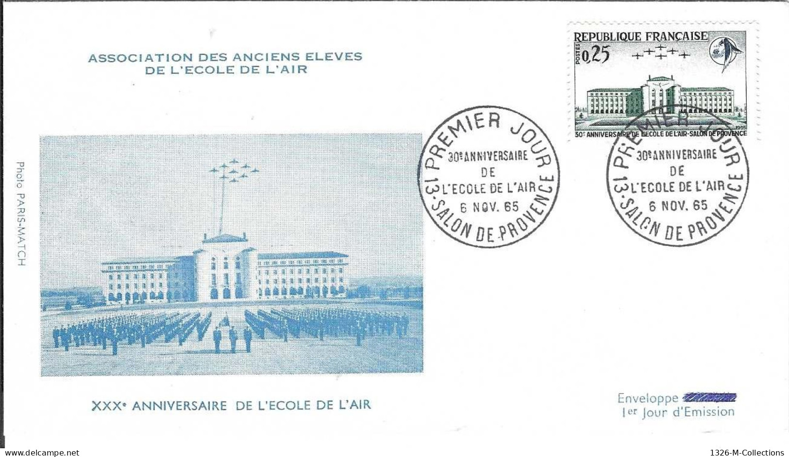 Envellope FRANCE N° 1463 Y & T  - 1960-1969