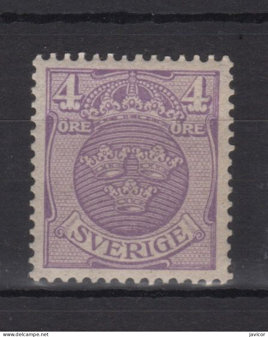 1910 Suecia Sweden Scott 67 Pequeño Escudo Nacional - Neufs