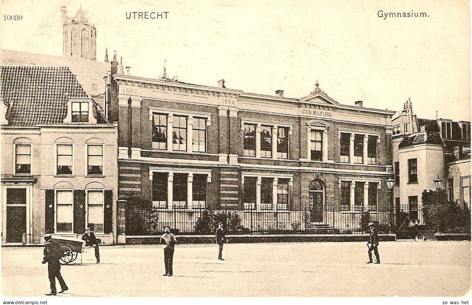Utrecht,  Janskerkhof - Gymnasium - Utrecht