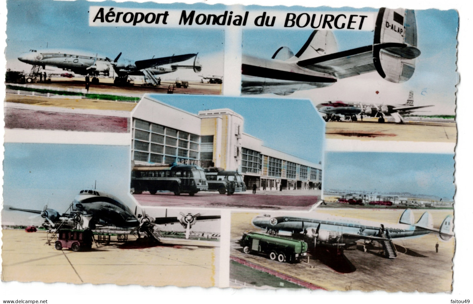 93 - LE BOURGET - Aéroport Mondial Du Bourget - Multivues       33 - Le Bourget