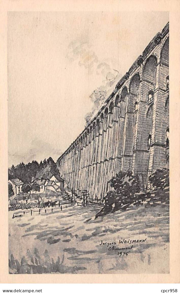 52 - CHAUMONT - SAN24269 - Le Viaduc - D'après Un Dessin De J Weissmann - Chaumont