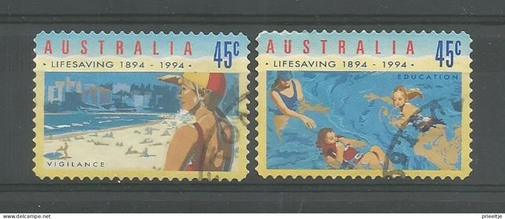 Australia 1994 Lifesaving S.A. Y.T. 1347/1348 (0) - Gebraucht