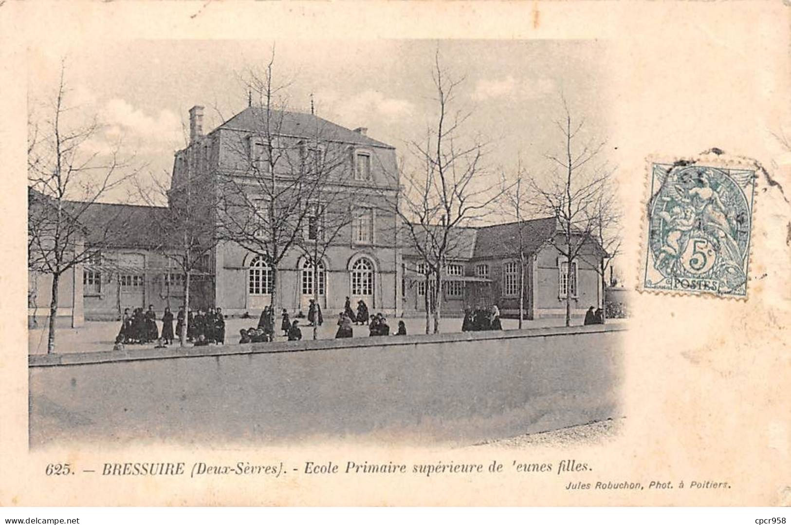 79 - BRESSUIRE - SAN27458 - Ecole Primaire Supérieure De Jeunes Filles - Bressuire